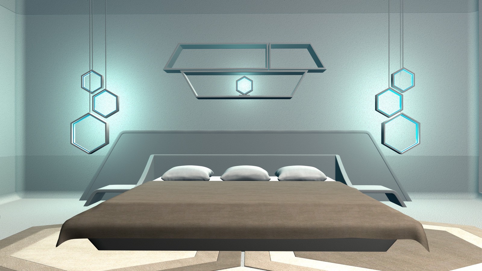 Future bedroom for Poser by N/A