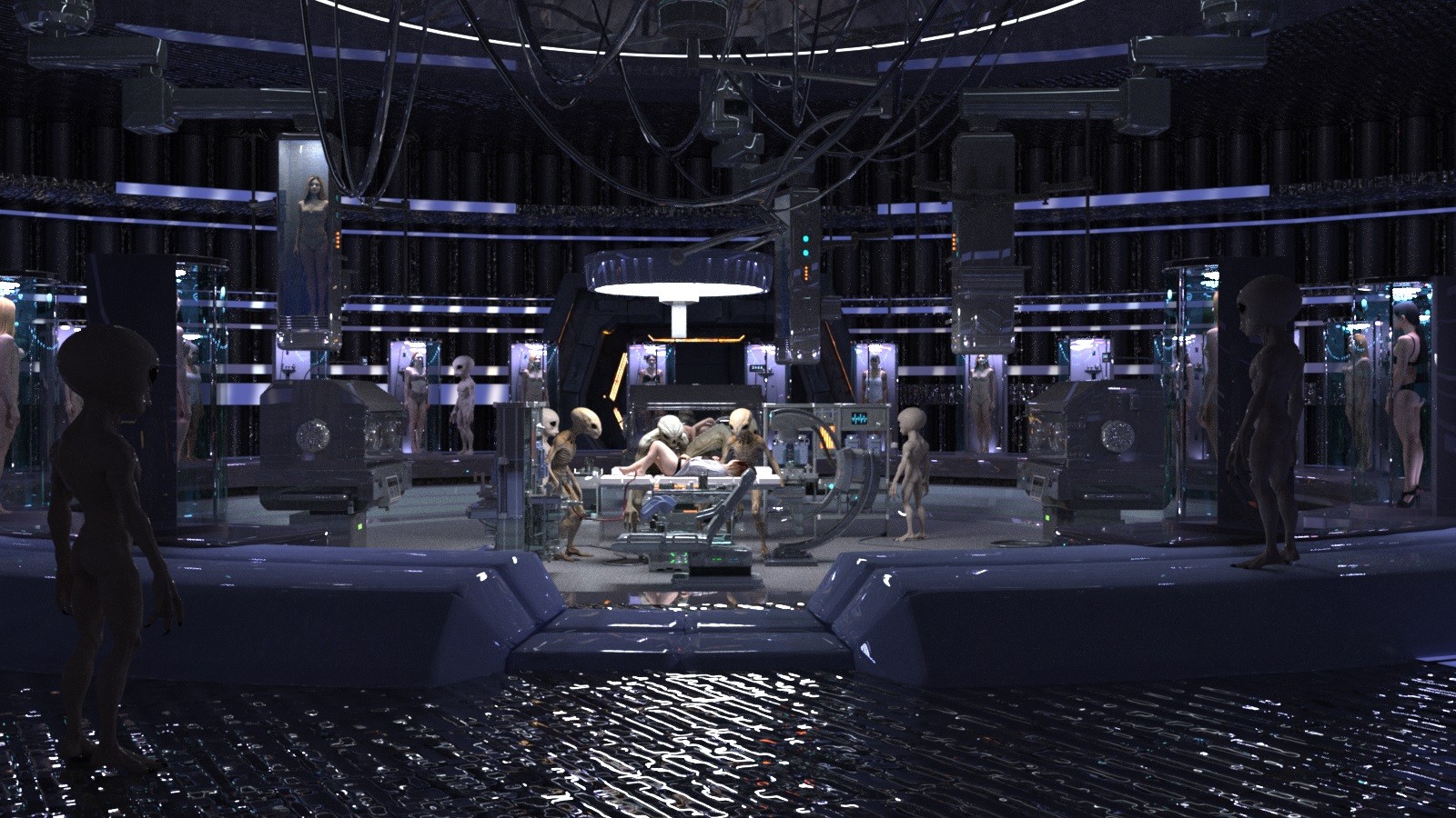 Alien Abduction for DAZ by N/A