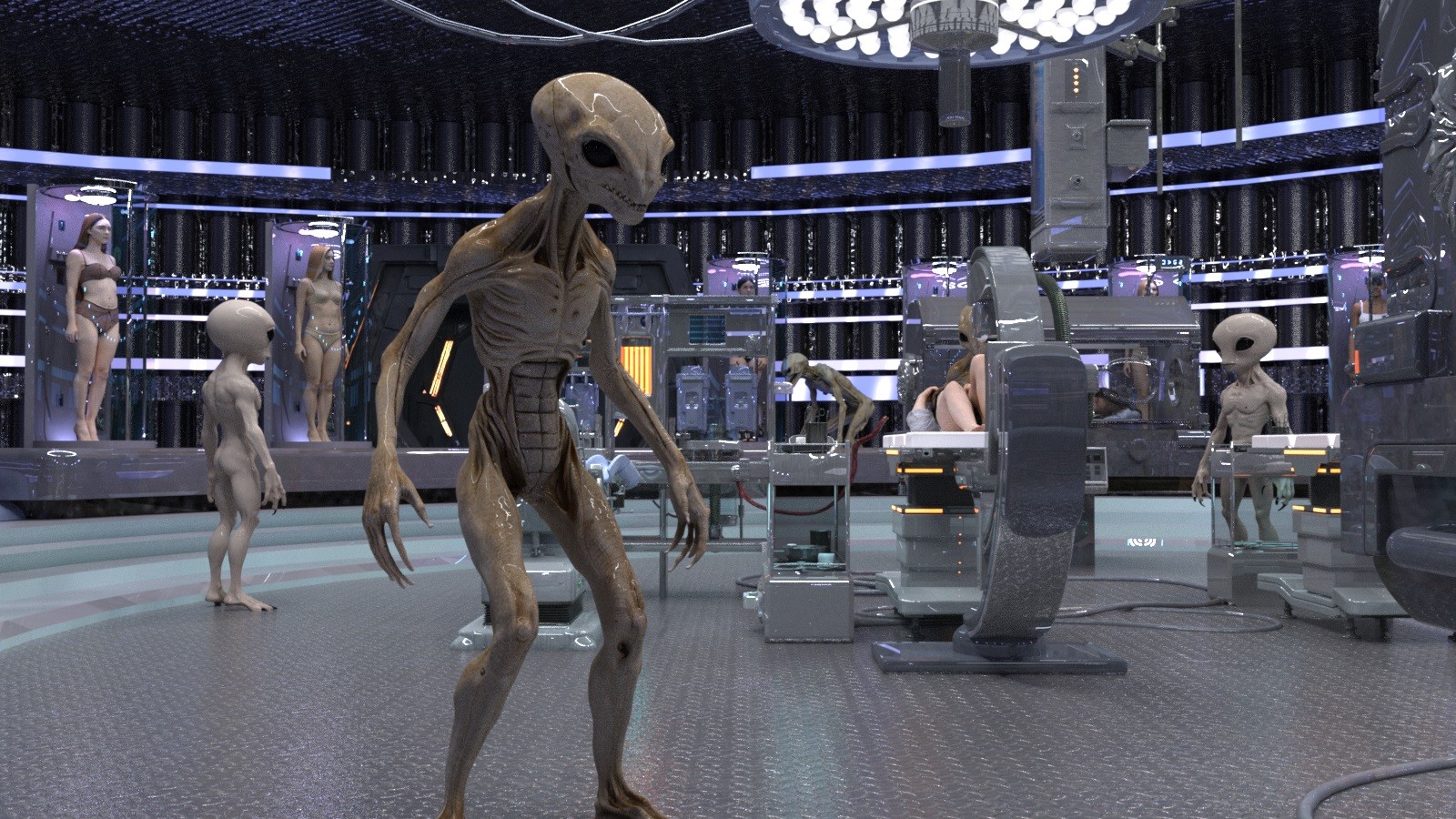 Alien Abduction for DAZ by N/A