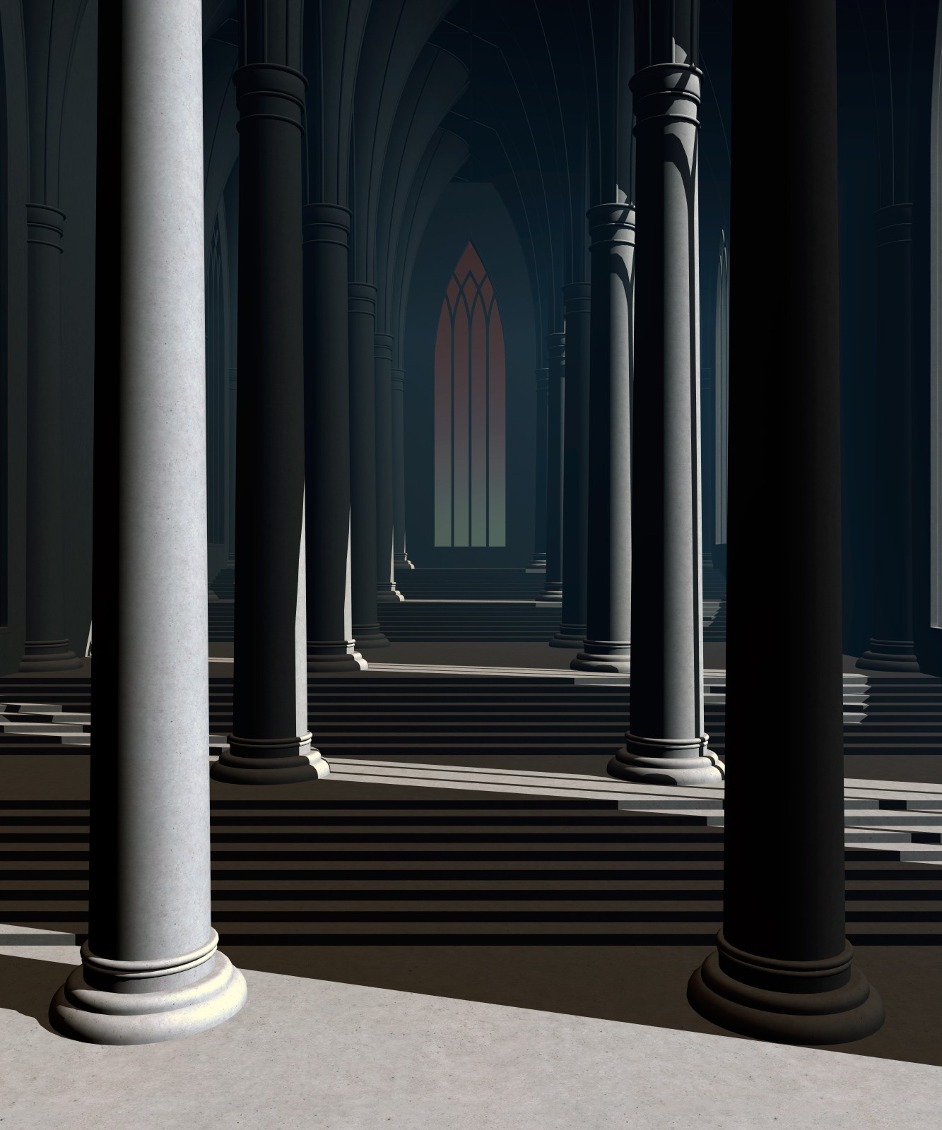 Futuristic architecture for Daz Studio by N/A