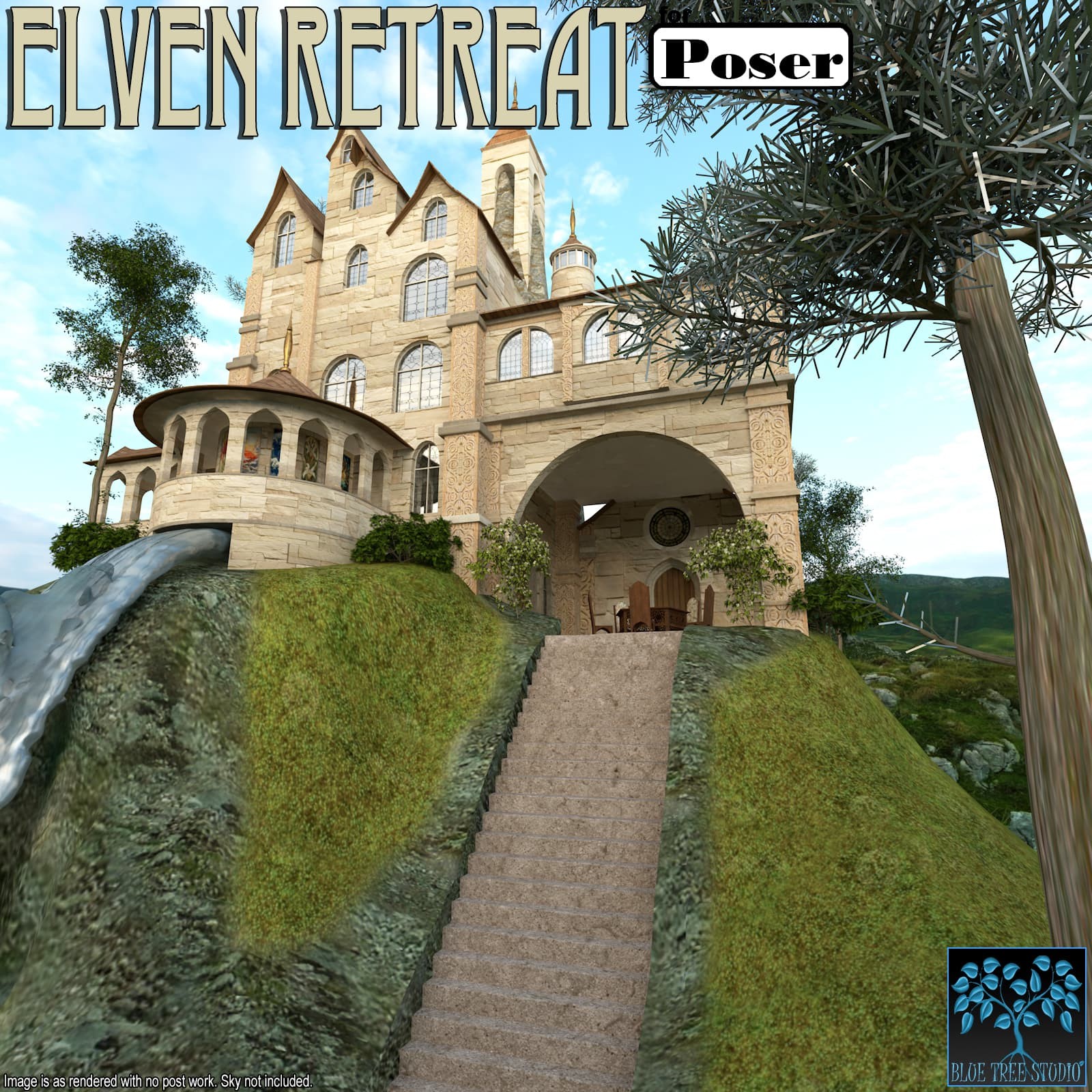 Elven Retreat for Poser by N/A