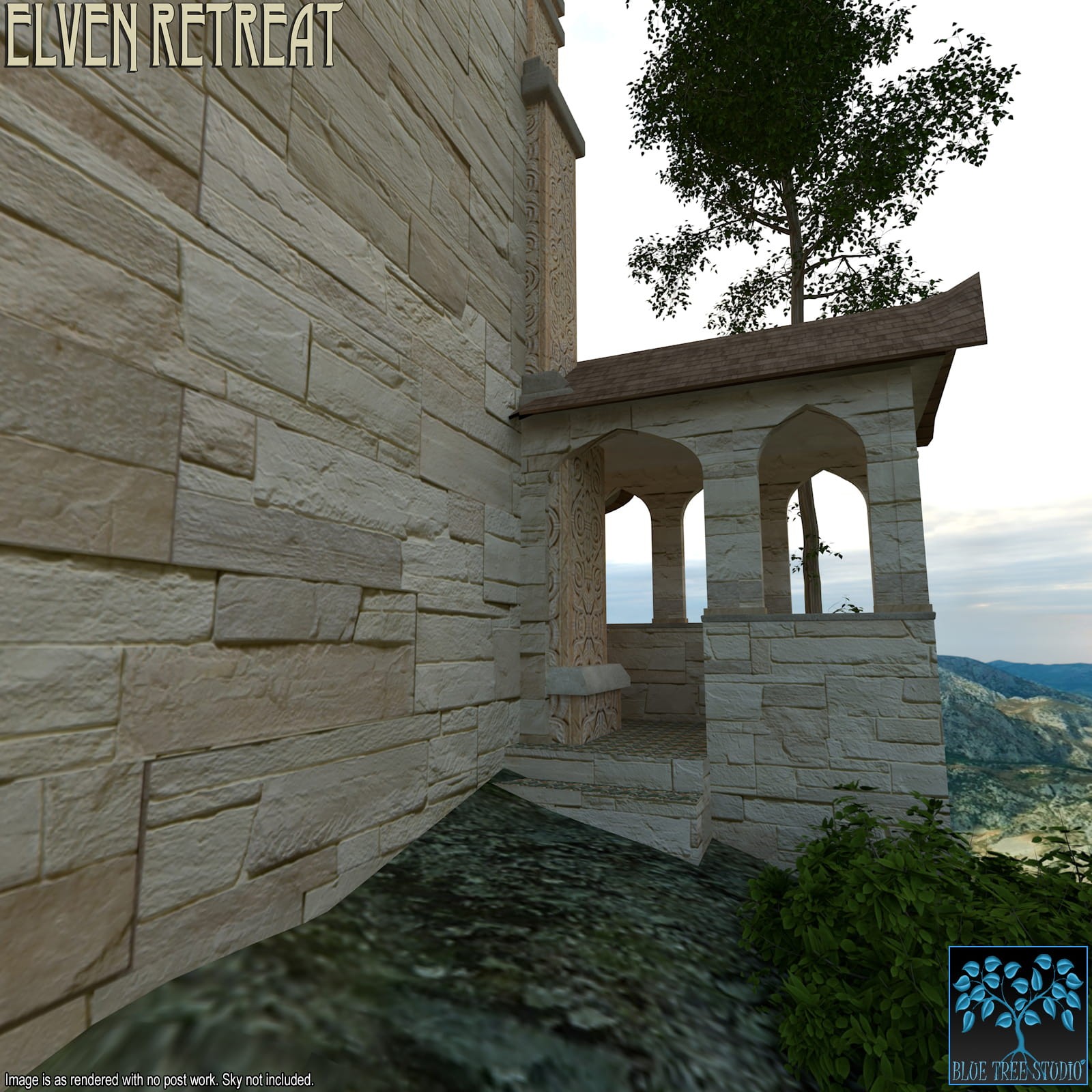 Elven Retreat for Poser by N/A