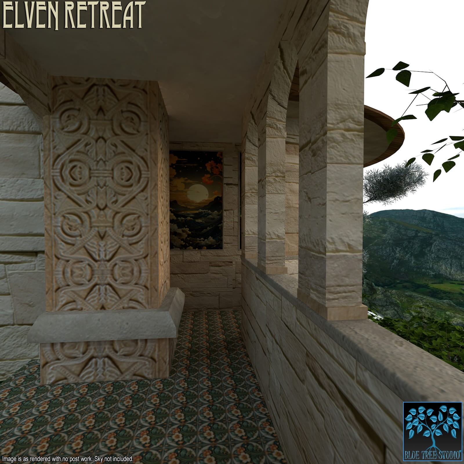 Elven Retreat for Daz Studio by N/A