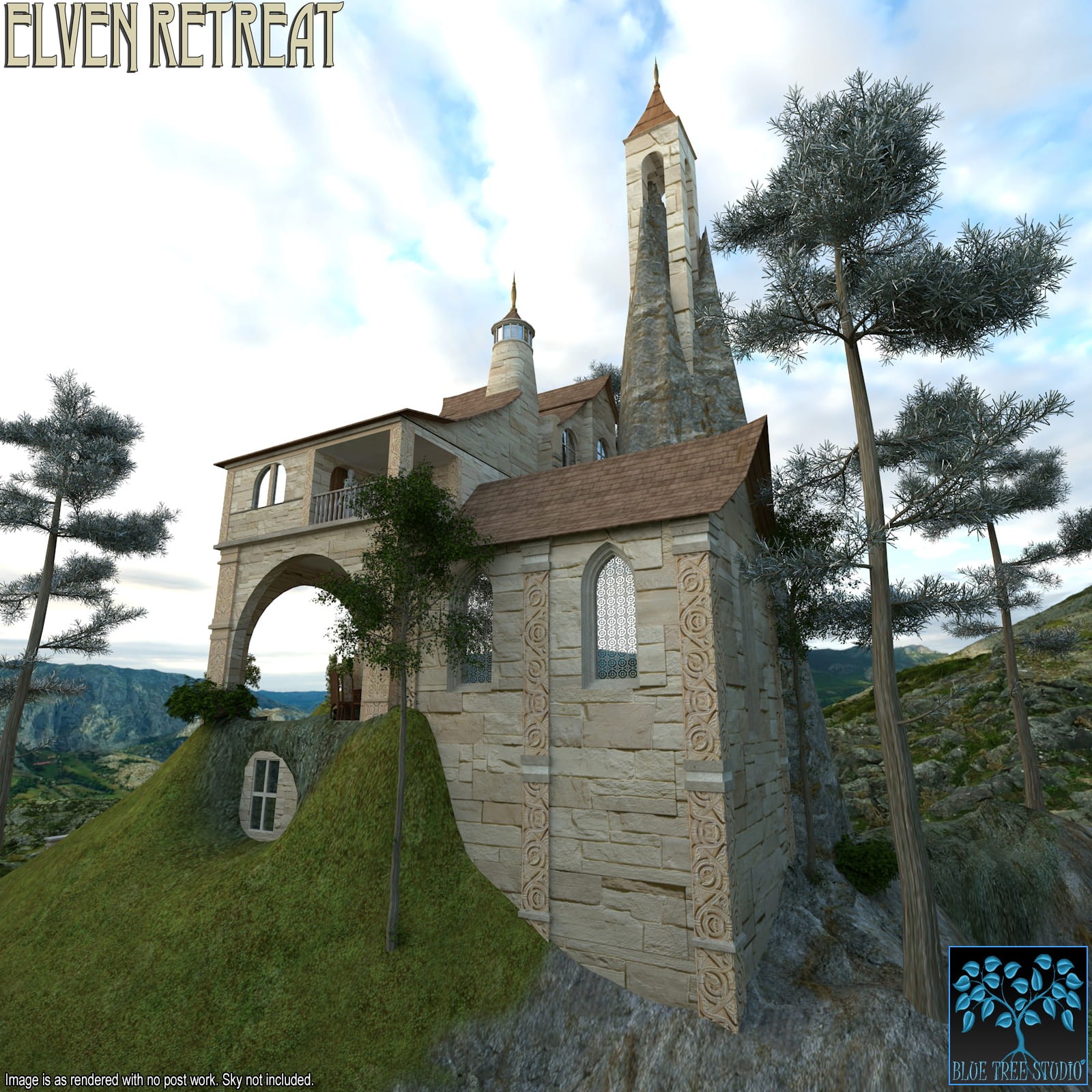 Elven Retreat for Daz Studio by N/A