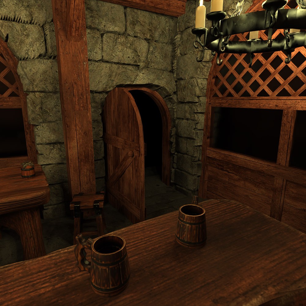 Medieval Tavern for Daz Studio by N/A