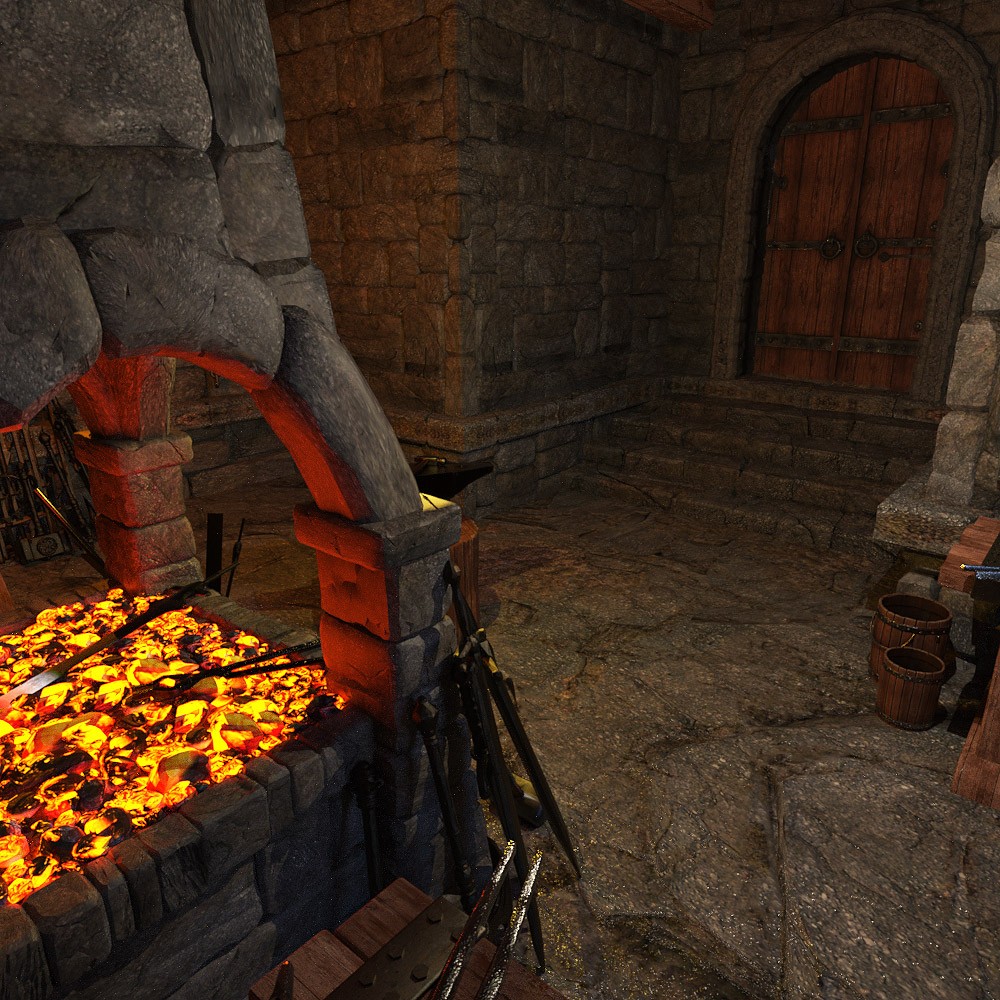 Blacksmith Workshop for Daz Studio by N/A