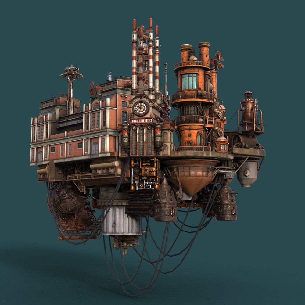 DieselPunk World - Set 2 for Daz Studio by N/A