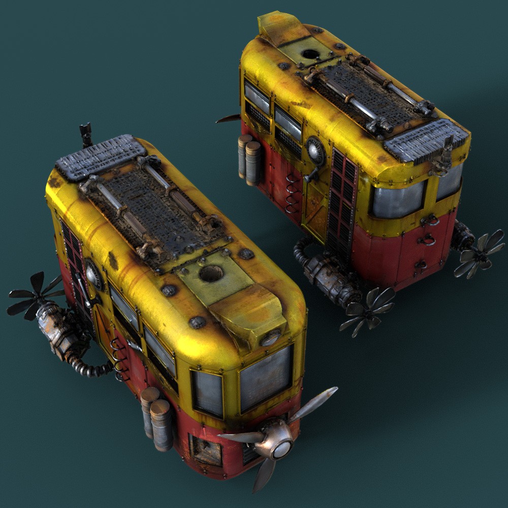 DieselPunk World - Set 2 for Daz Studio by N/A