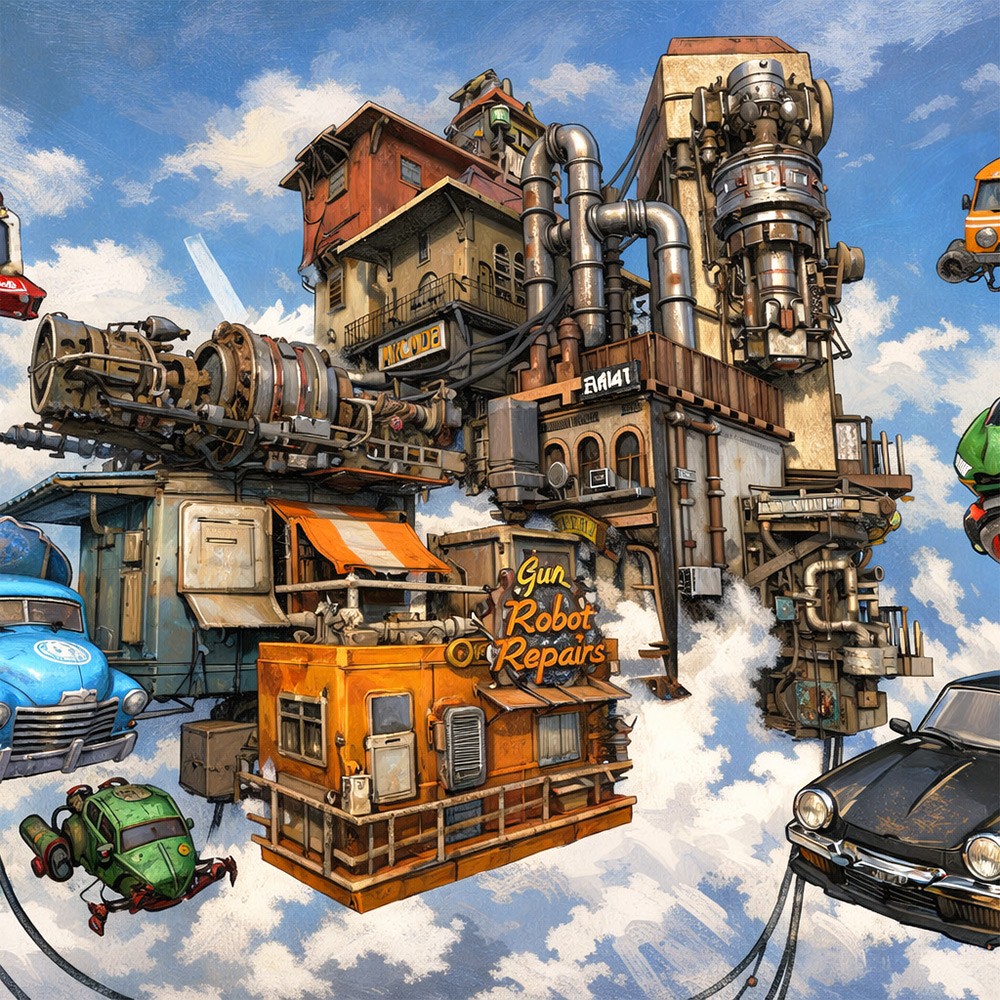 DieselPunk World - Set 3 for Daz Studio by N/A