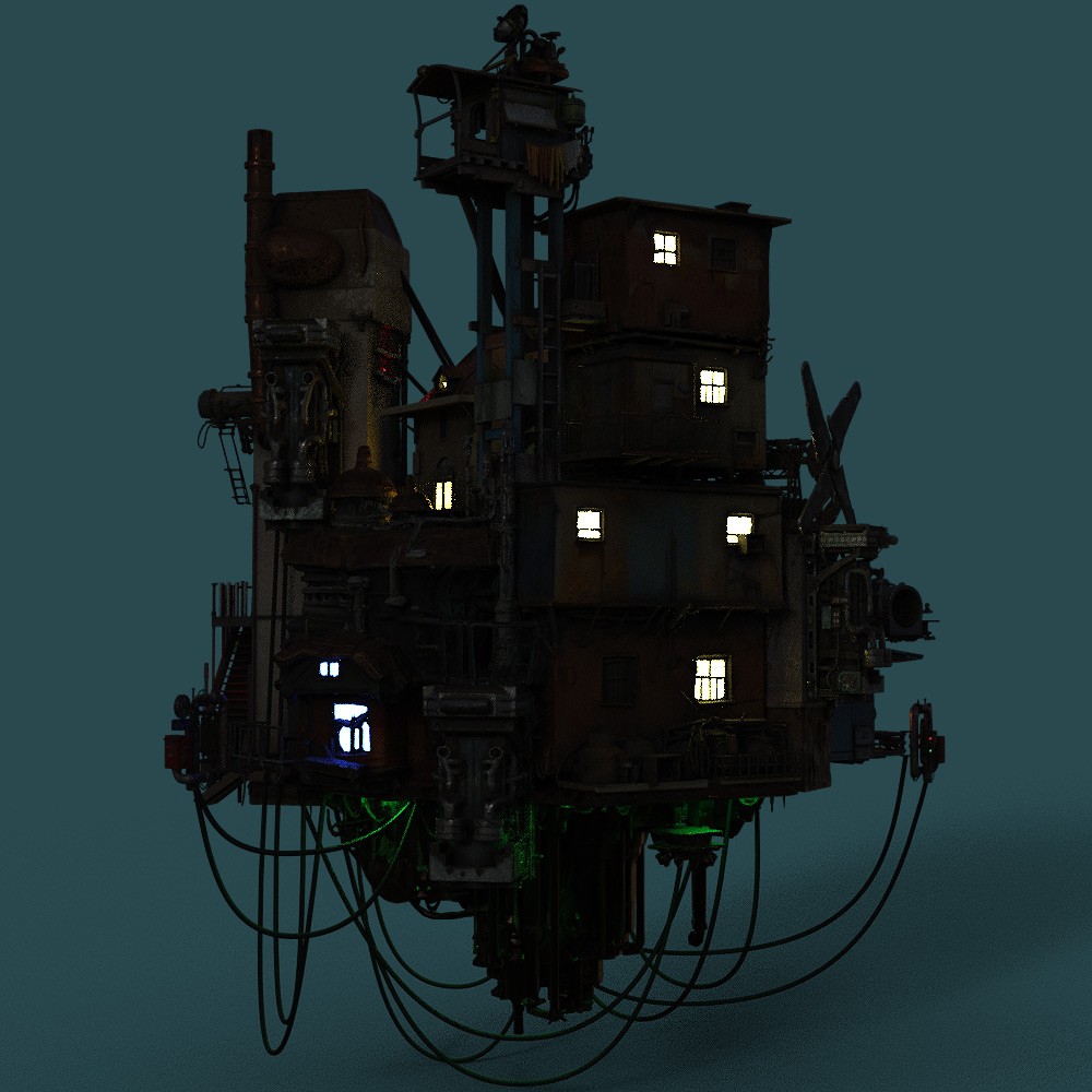 DieselPunk World - Set 3 for Daz Studio by N/A