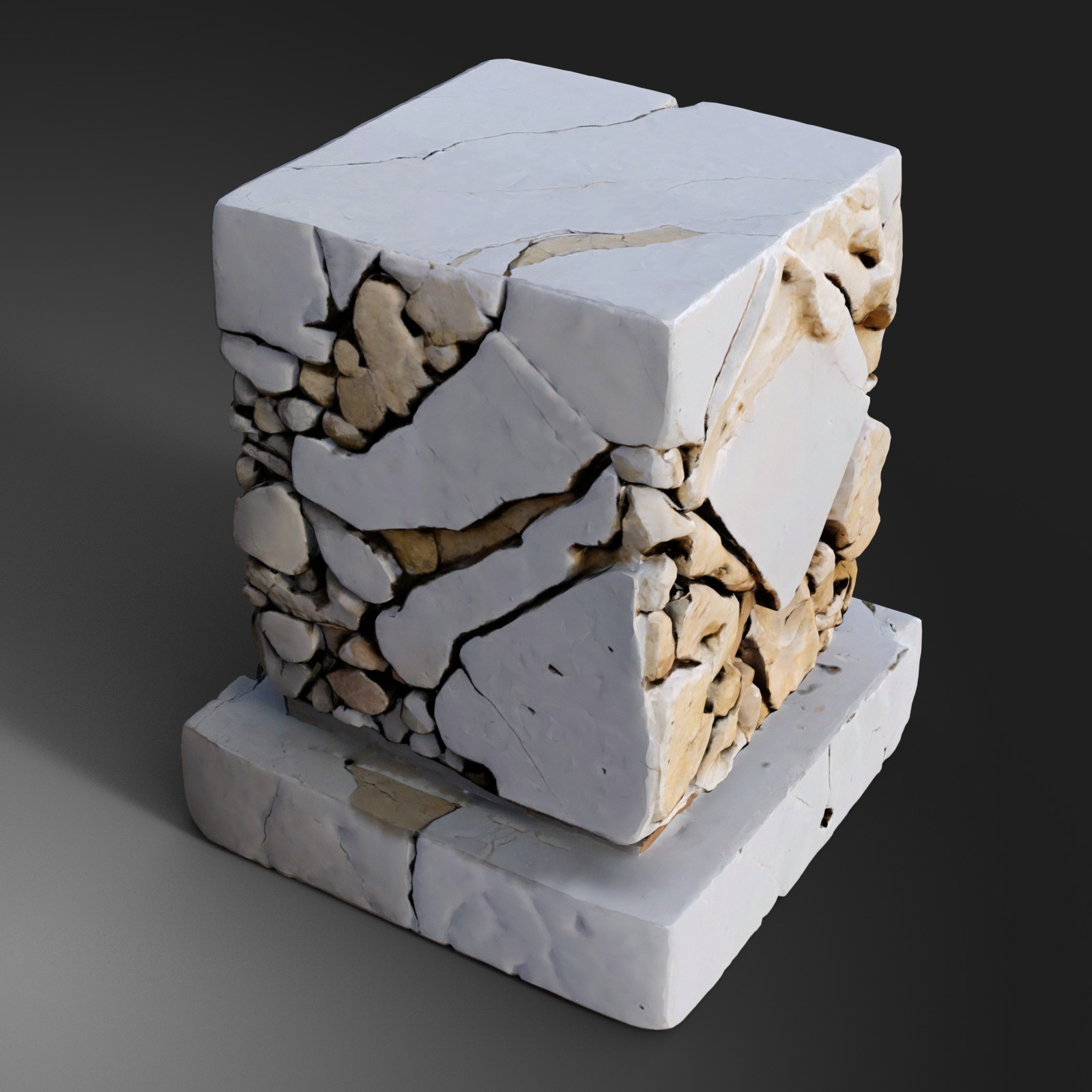 Stone Display Pedestals 1 by N/A
