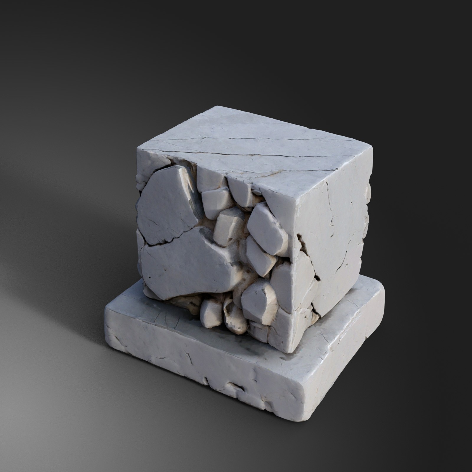 Stone Display Pedestals 1 by N/A