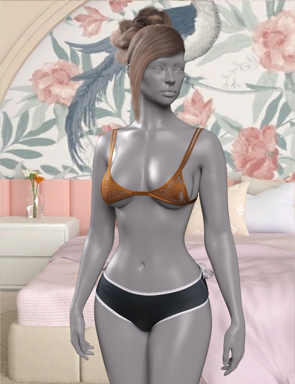 InStyle - dForce Tiny Triangle Bralette for Genesis 9 by N/A