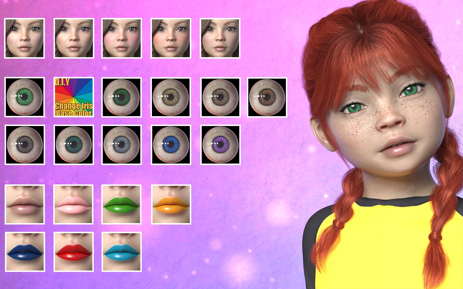 3DL Lil Alex For Genesis 8 Females by N/A