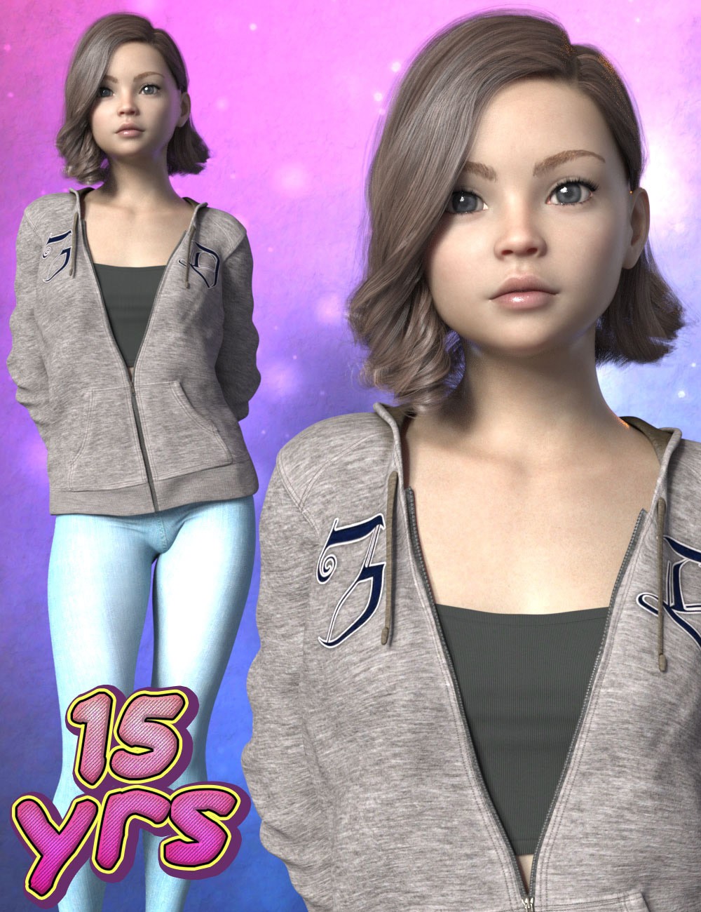 3DL Lil Alex For Genesis 8 Females by N/A