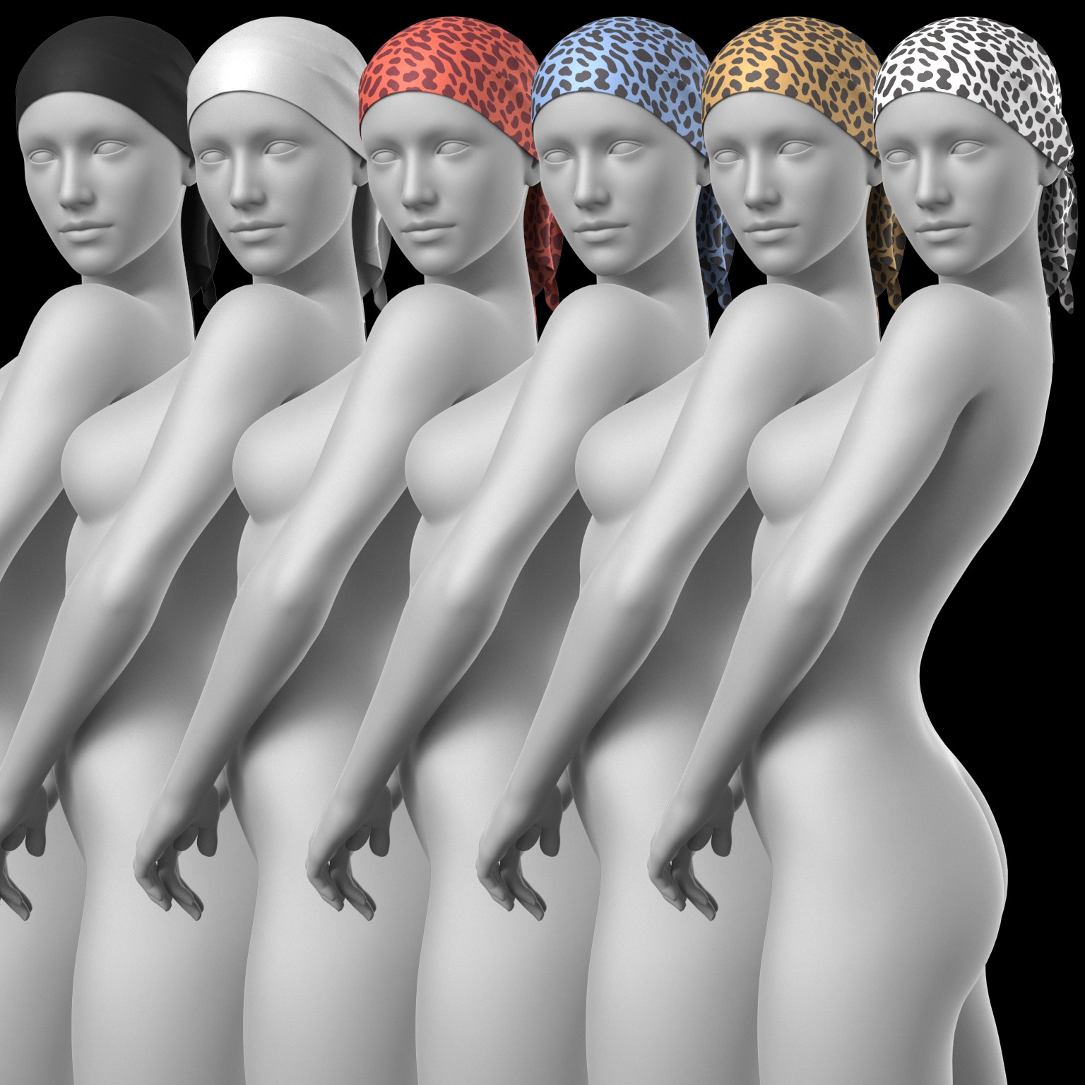 Headscarf Bandana G8 Female by N/A