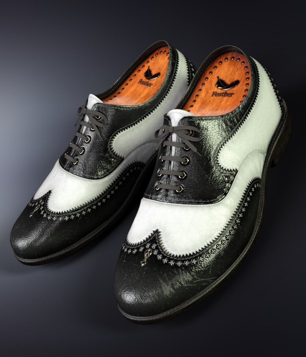 Spectator Shoes with Socks for G8M, G8F and G9 (and derivative characters) by N/A