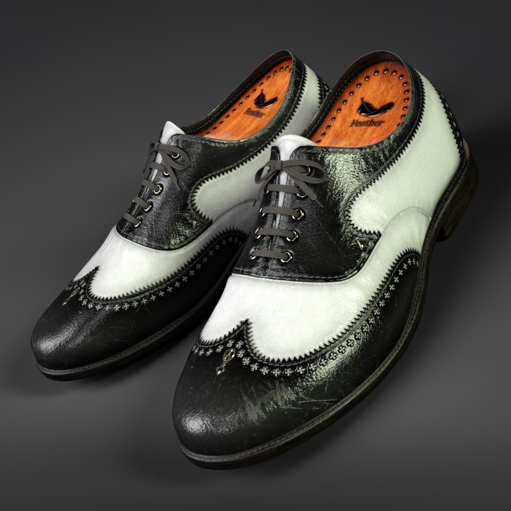 Spectator Shoes with Socks for G8M, G8F and G9 (and derivative characters) by N/A