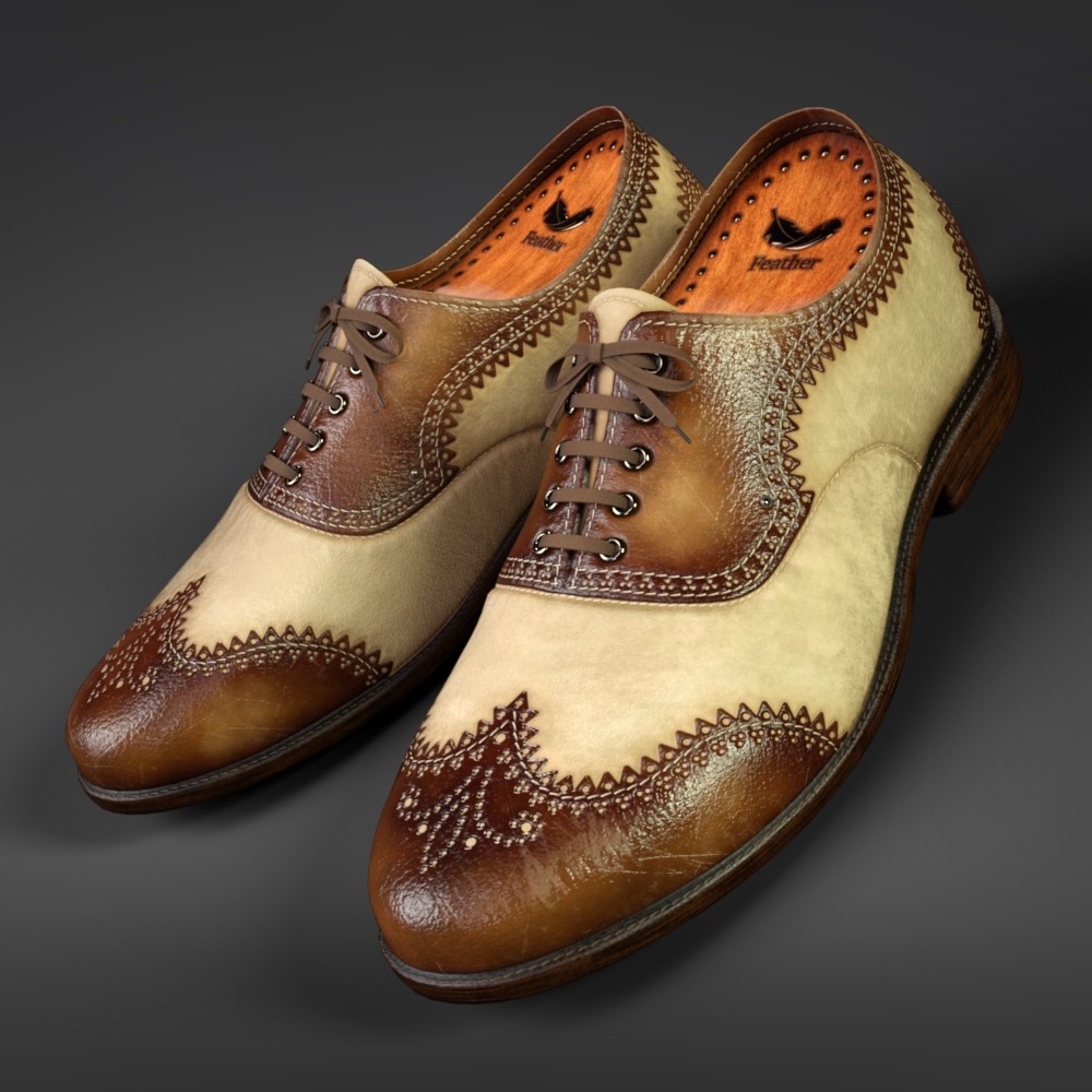 Spectator Shoes with Socks for G8M, G8F and G9 (and derivative characters) by N/A