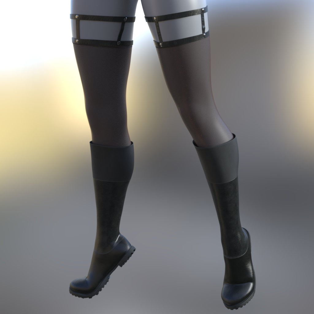 HF3D Wicked Charm Legwear by N/A