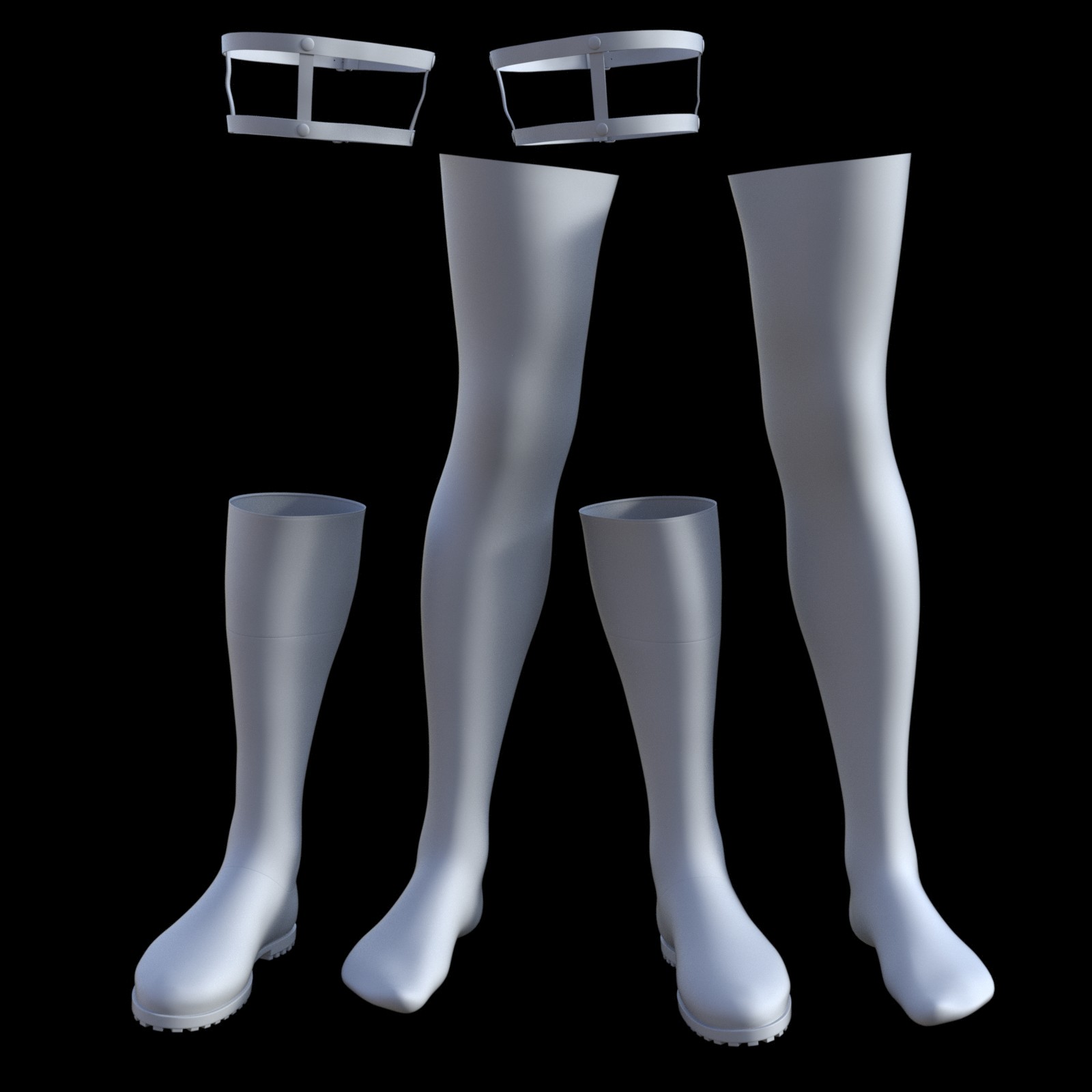 HF3D Wicked Charm Legwear by N/A