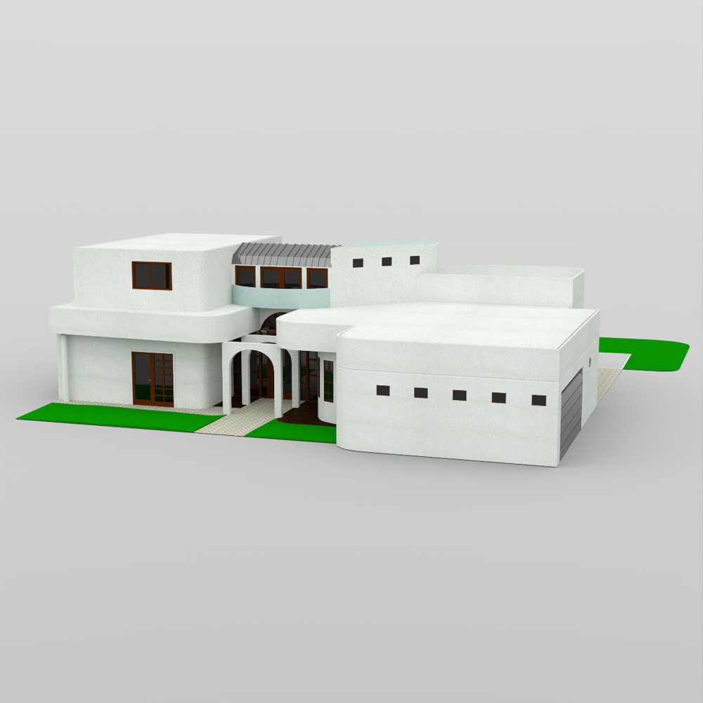 One and a Half Story Home for DAZ Studio by N/A