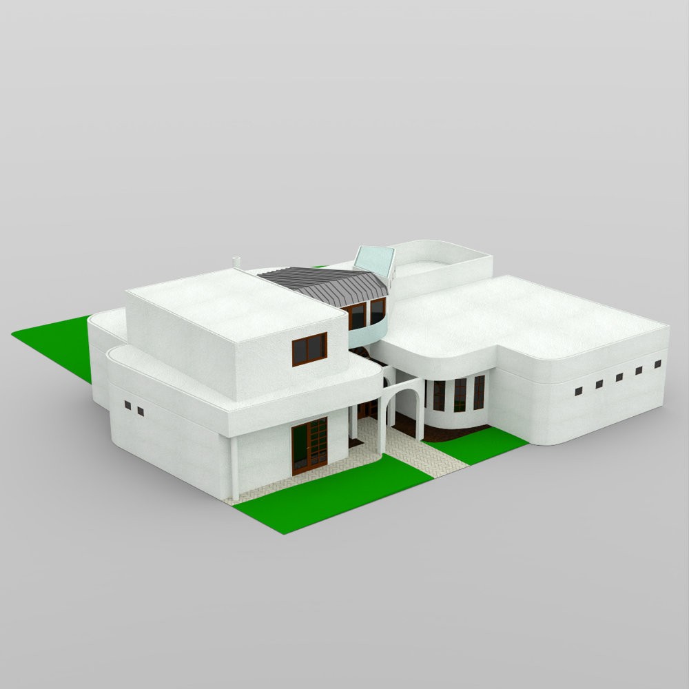 One and a Half Story Home for DAZ Studio by N/A