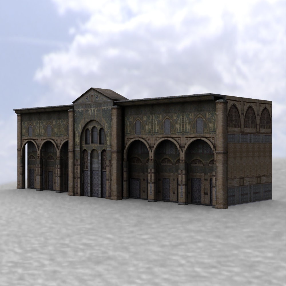 Middle East Buildings 2 for DAZ Studio by N/A