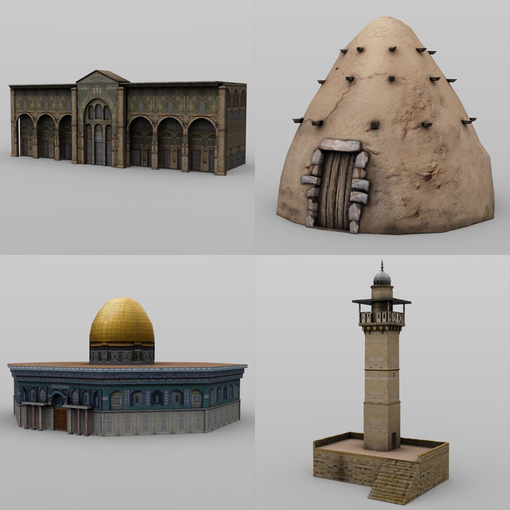 Middle East Buildings 2 for DAZ Studio by N/A