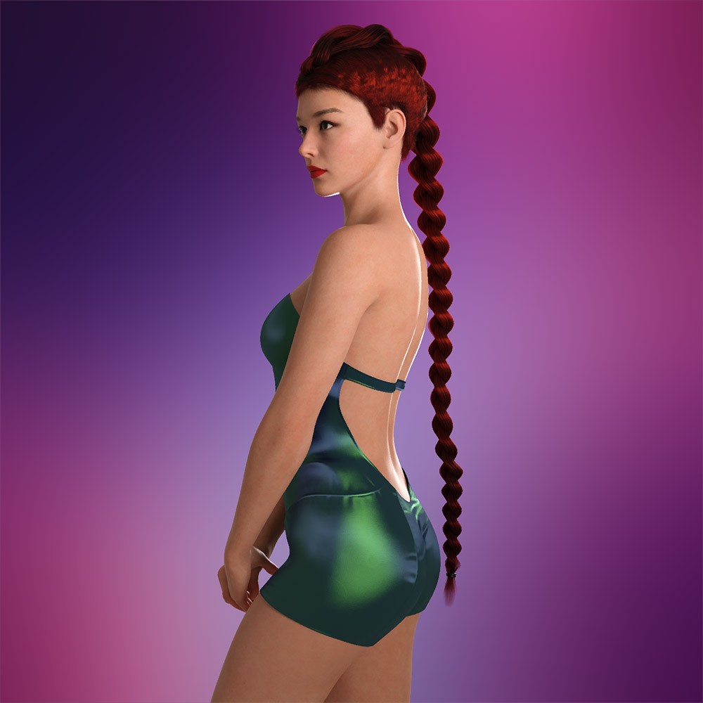 Prae-Hunter Hair For G8/G9 Daz by N/A