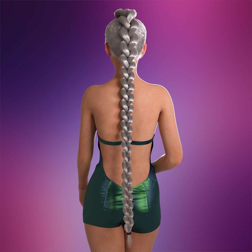 Prae-Hunter Hair For G8/G9 Daz by N/A