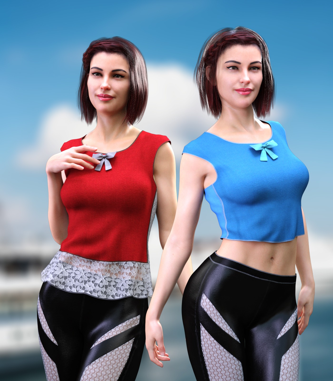 dForce Top-Maria for G8F/8.1/G9 by N/A