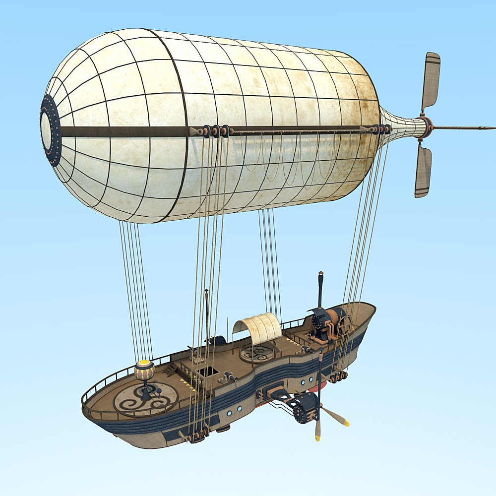 Torpedo Zeppelin for Daz Studio by N/A