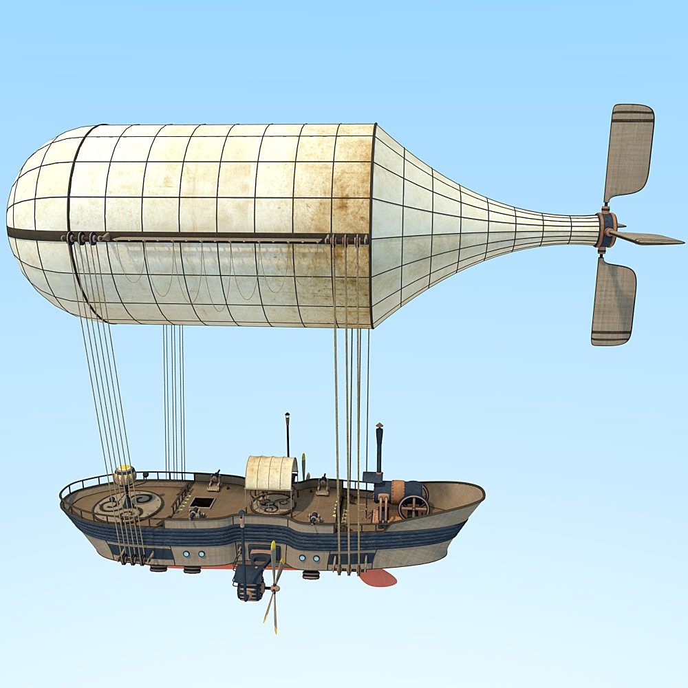 Torpedo Zeppelin for Daz Studio by N/A