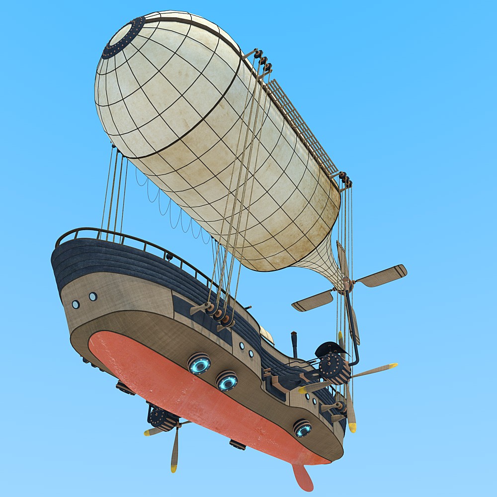 Torpedo Zeppelin for Daz Studio by N/A