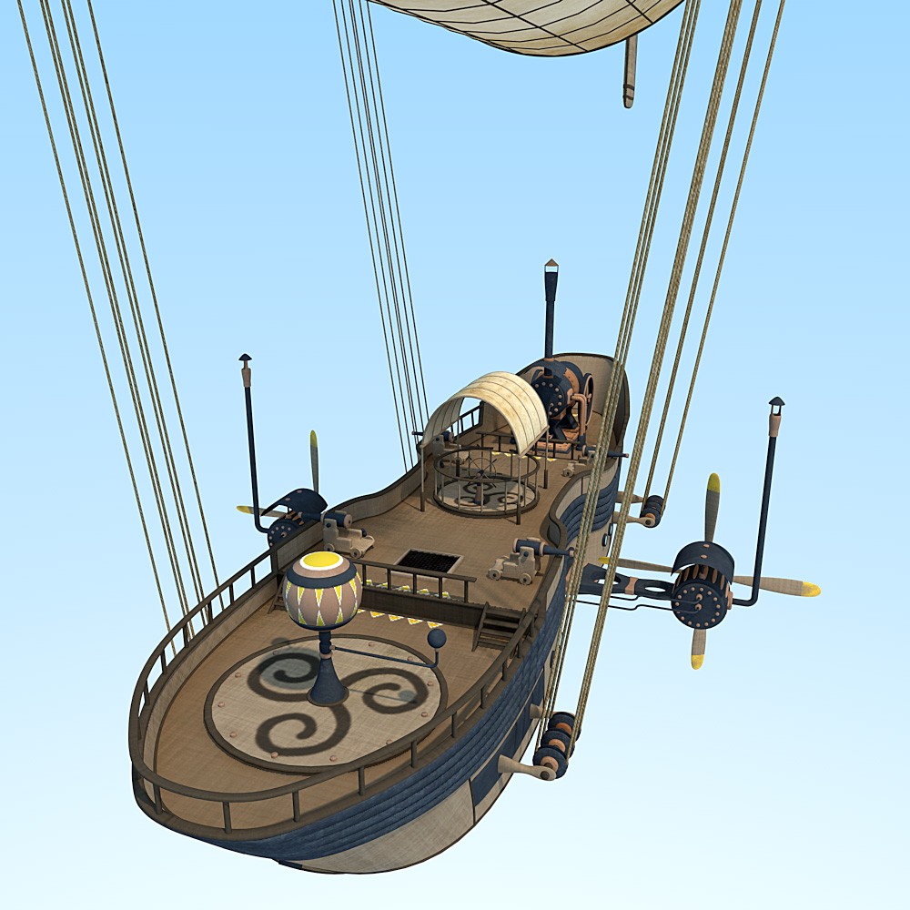 Torpedo Zeppelin for Daz Studio by N/A