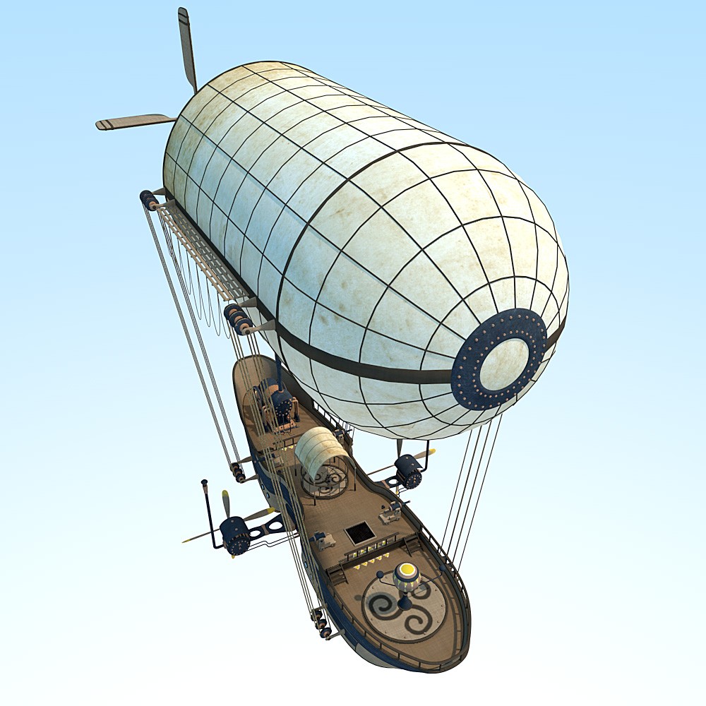 Torpedo Zeppelin for Daz Studio by N/A