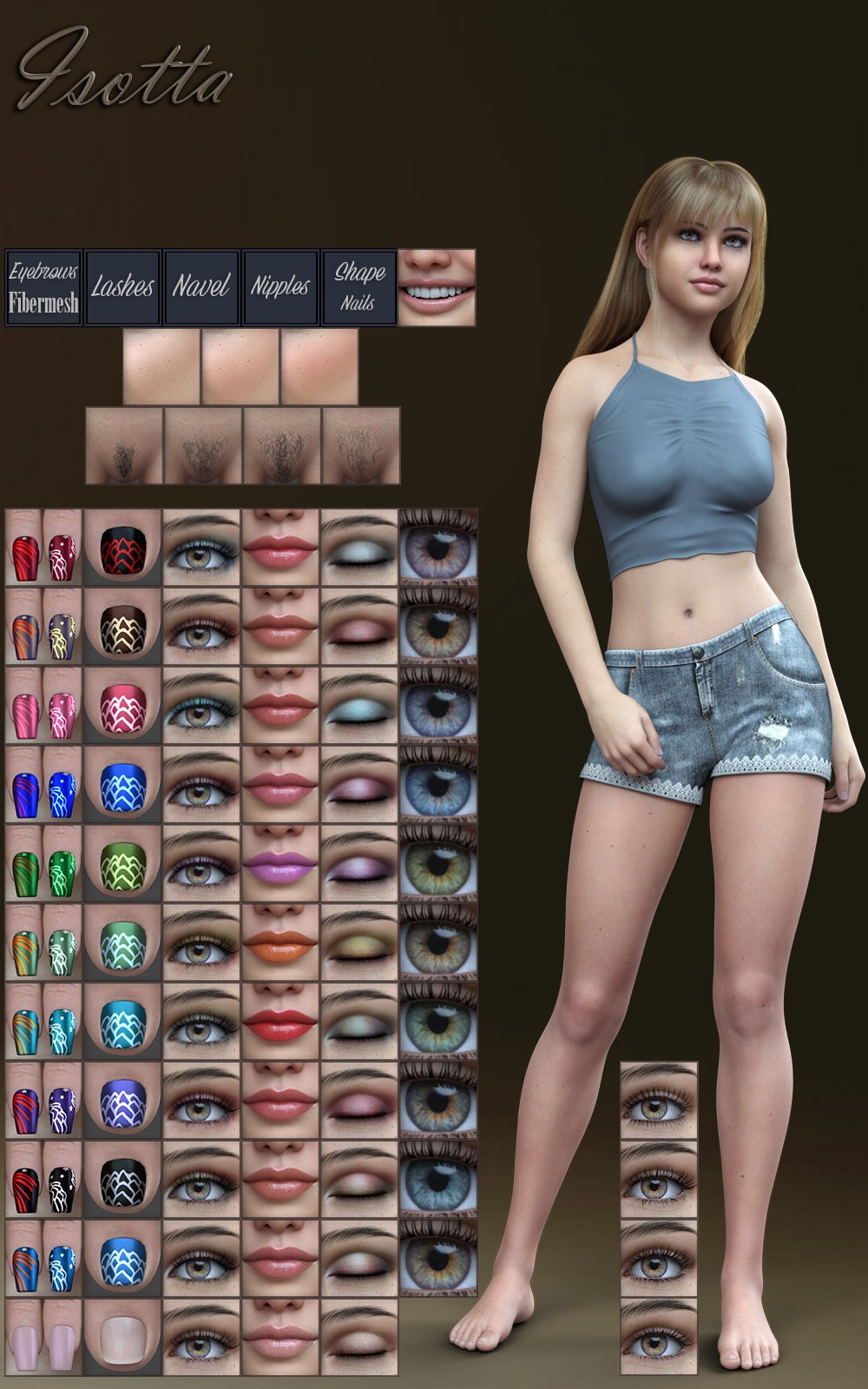 TDT-Isotta for Genesis 8 Female by N/A