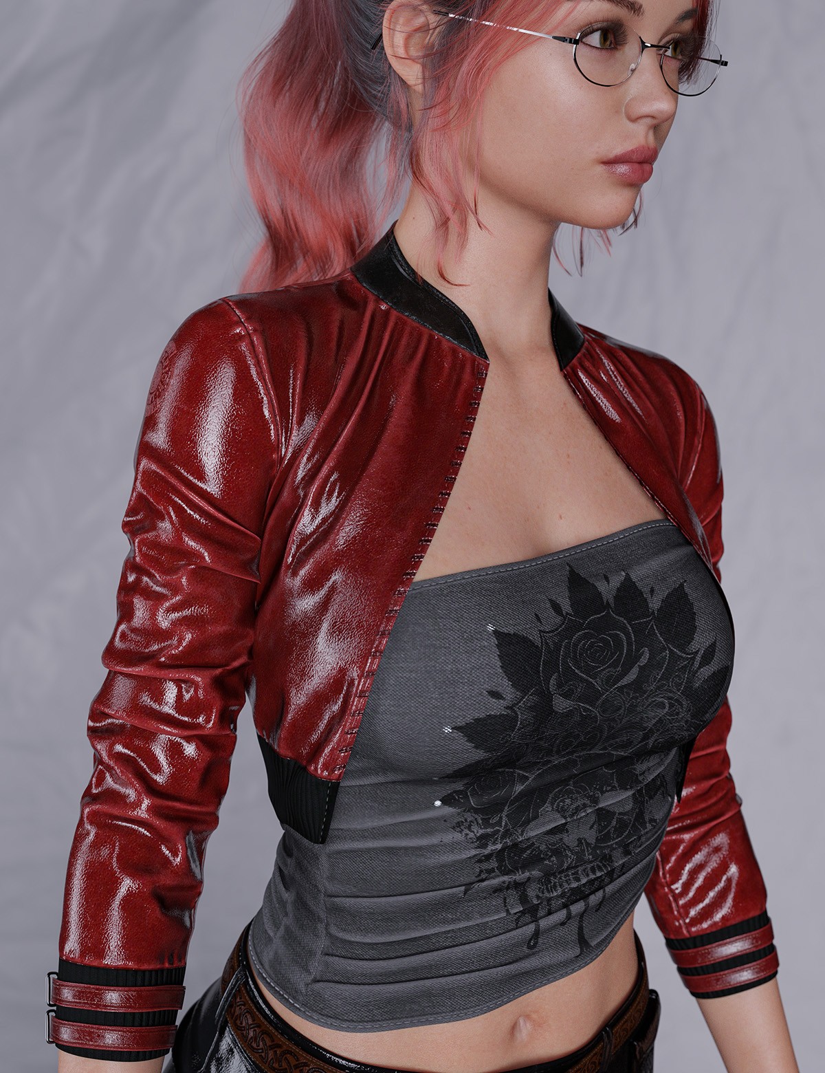 dForce Nitro Mini Jacket for Genesis8-8.1F-G9 by N/A