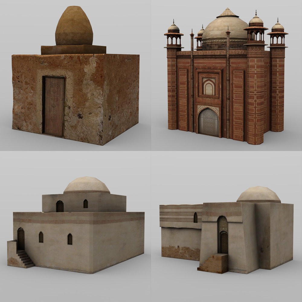 Middle East Buildings 3 for DAZ Studio by N/A