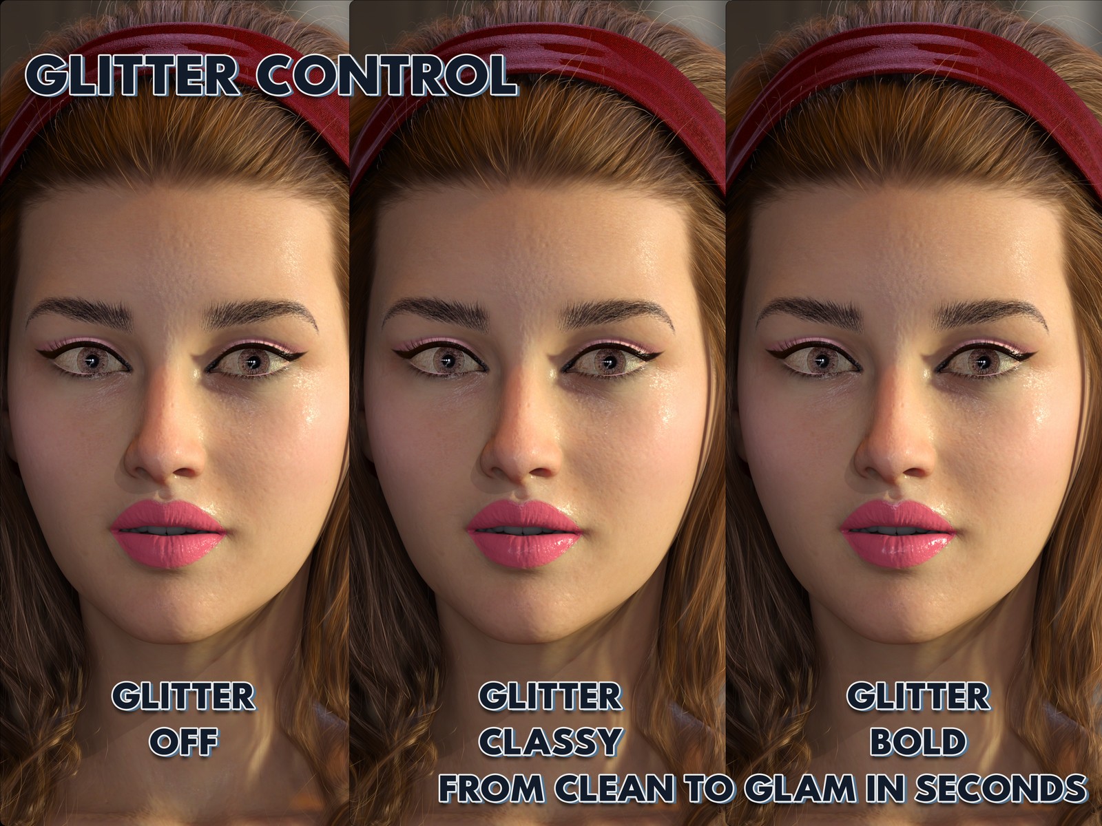 DD Makeup Editor – Iray PBR Skin Makeup Tool for Genesis 8 Female by N/A