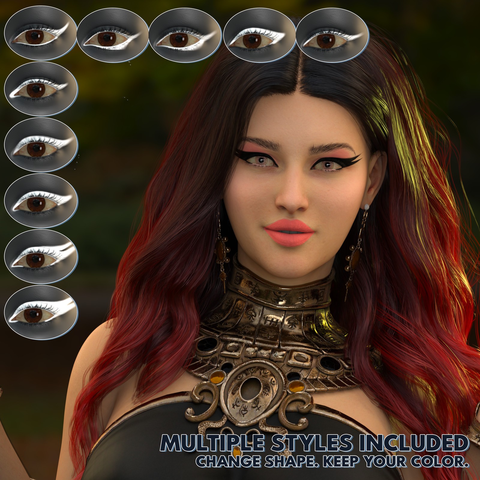 DD Makeup Editor – Iray PBR Skin Makeup Tool for Genesis 8 Female by N/A
