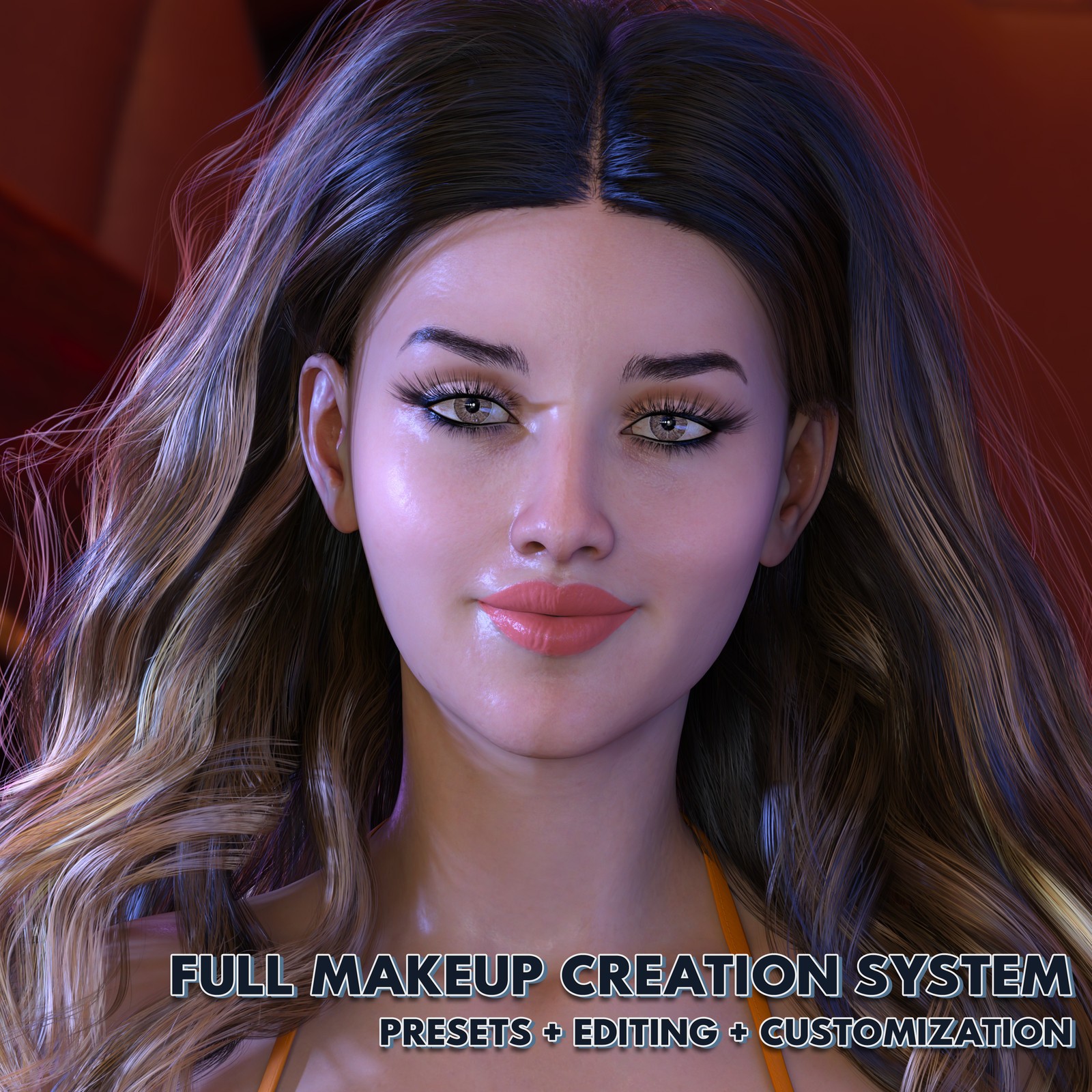 DD Makeup Editor – Iray PBR Skin Makeup Tool for Genesis 8 Female by N/A