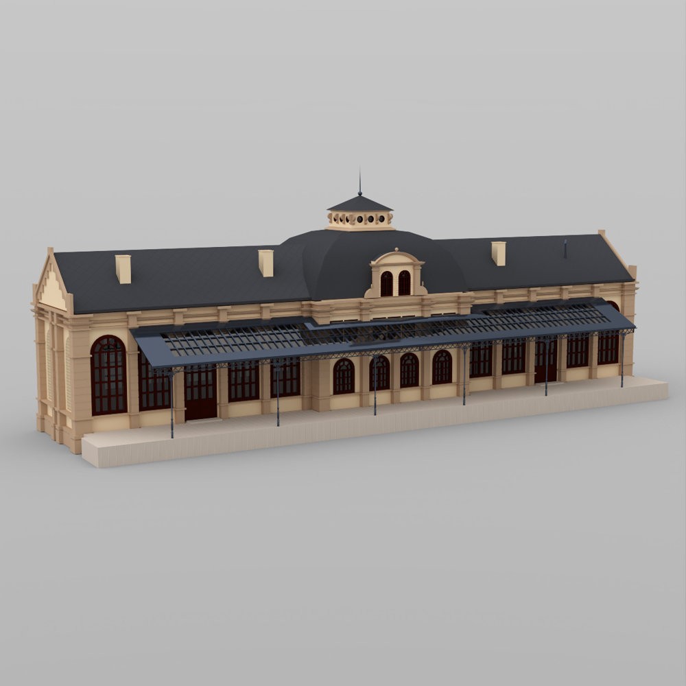 Nordstadt Station for DAZ Studio by N/A