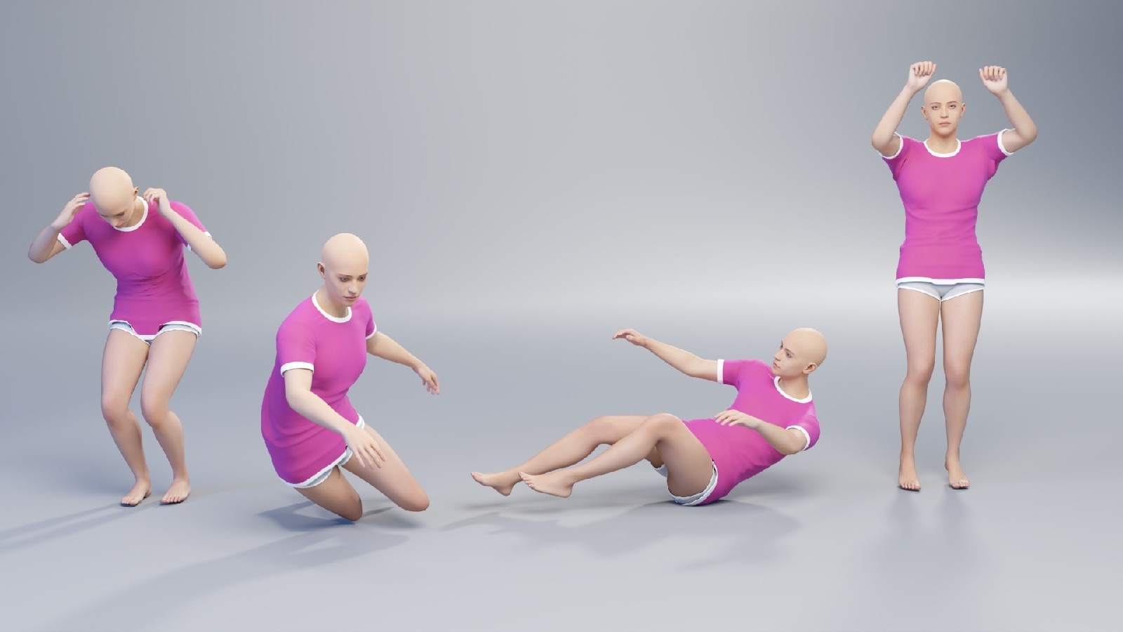 25 Female Animations Pack-1 (Daz Genesis 9) by N/A