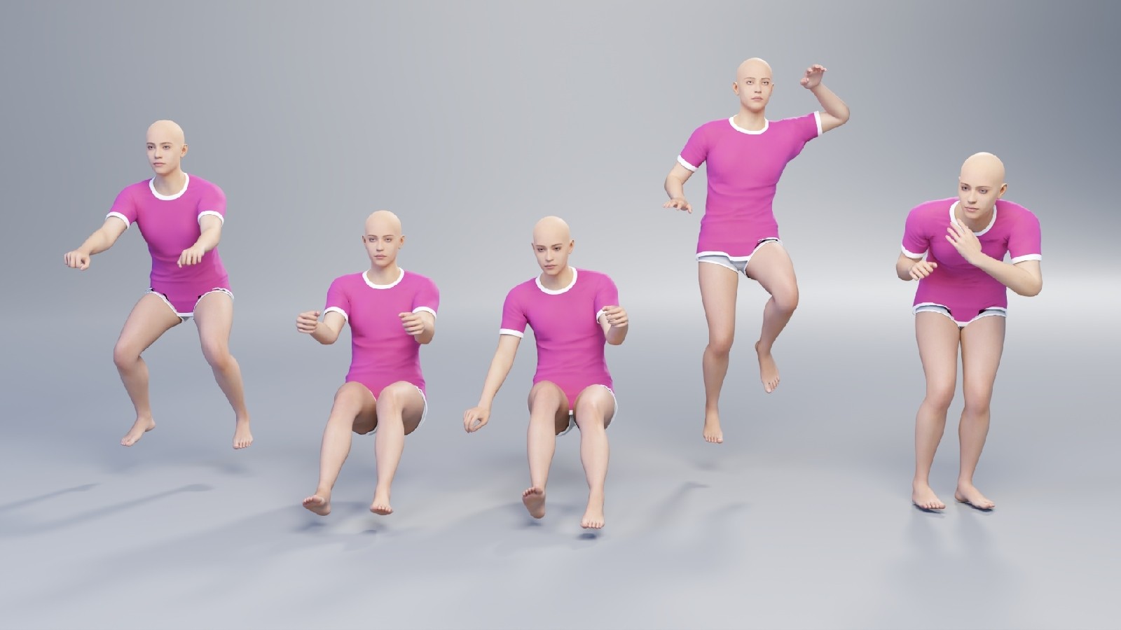 25 Female Animations Pack-1 (Daz Genesis 9) by N/A