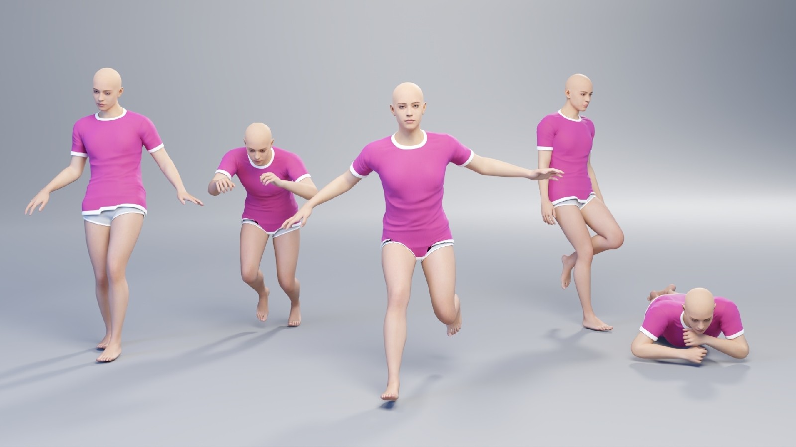 25 Female Animations Pack-1 (Daz Genesis 9) by N/A