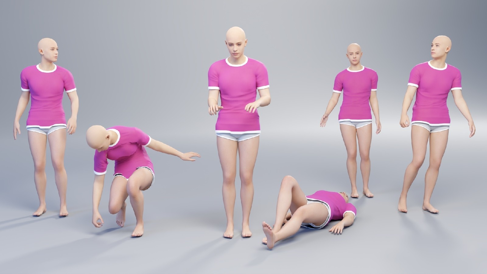 25 Female Animations Pack-1 (Daz Genesis 9) by N/A