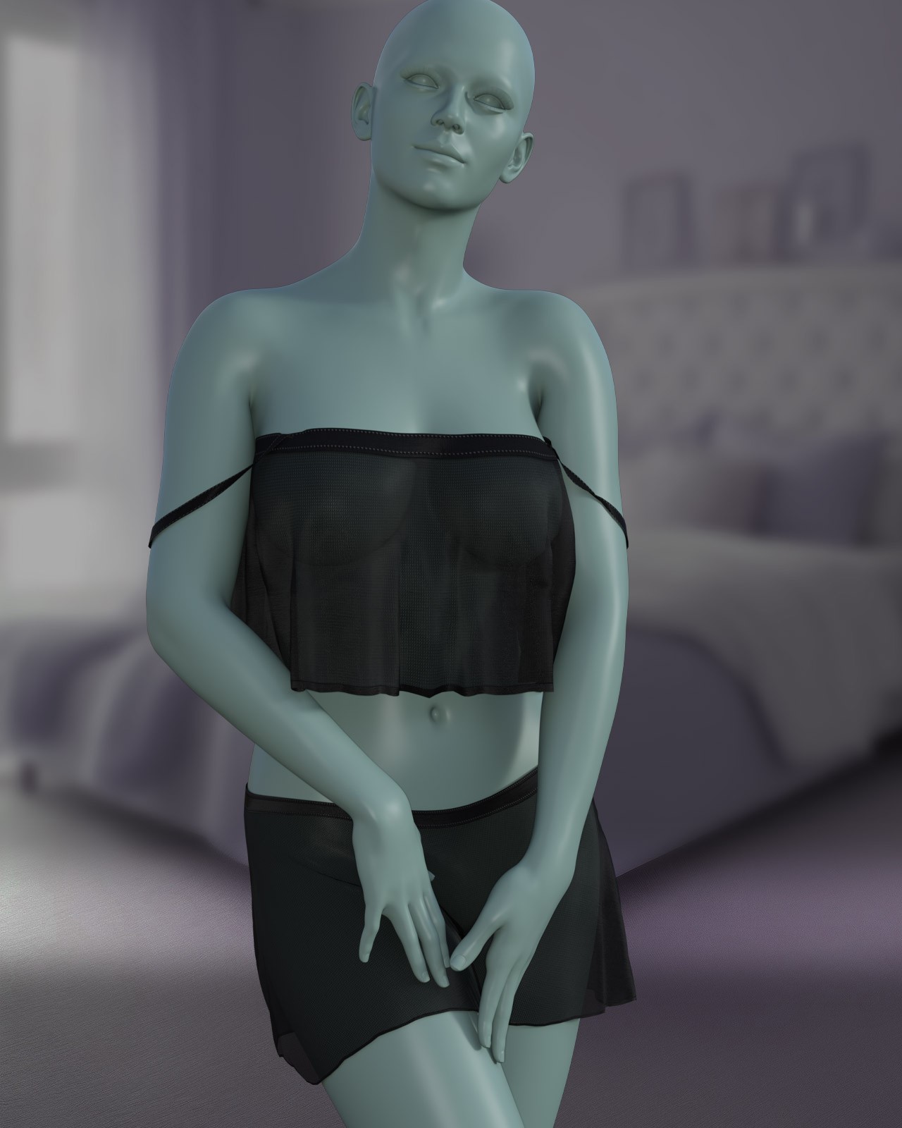dforce - Flirty PJs - Genesis 9 by N/A