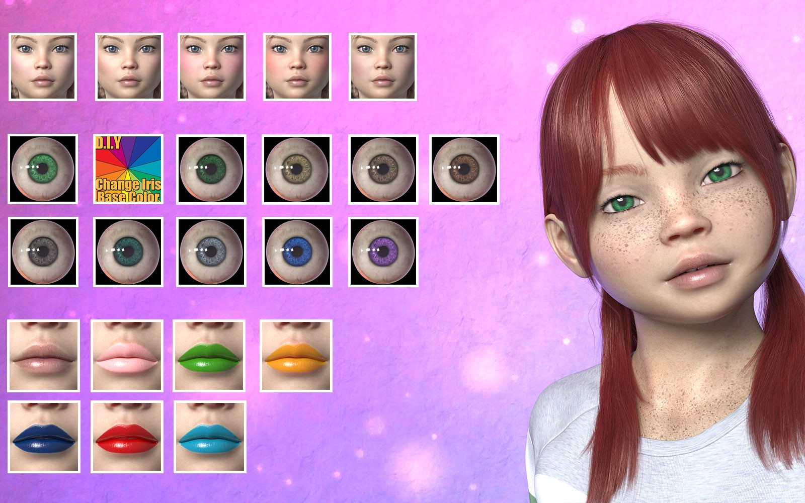 3DL Lil Sarah For Genesis 8 Females by N/A